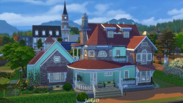  JarkaD Sims 4: Family House No.15