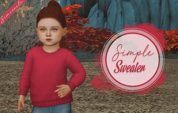  Simiracle: Simple Sweater For Toddlers