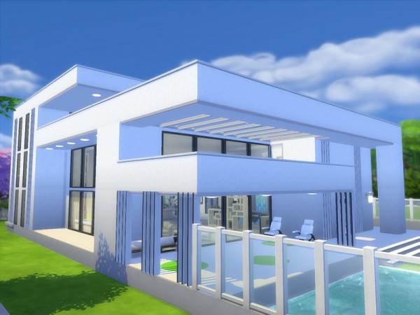  The Sims Resource: Villa Spain by Sims House