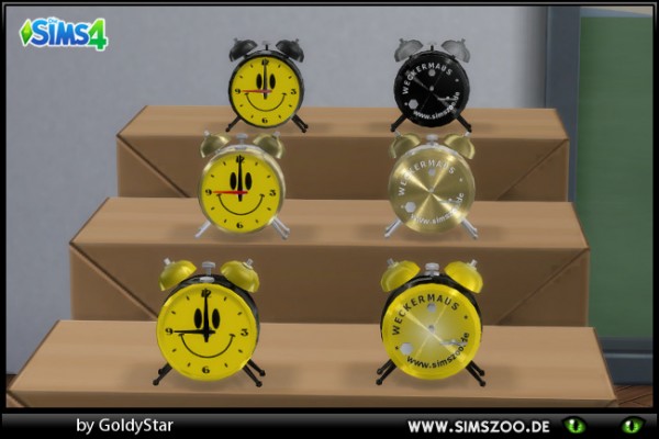  Blackys Sims 4 Zoo: Alarm clock TockTock by GoldyStar