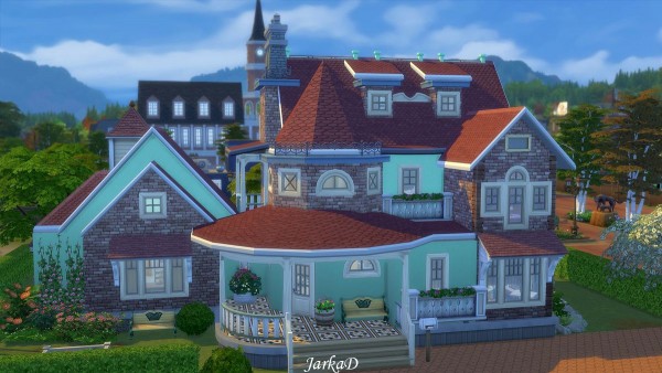  JarkaD Sims 4: Family House No.15