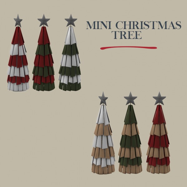  Leo 4 Sims: Mini christmas tree