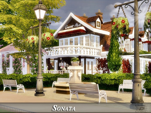  The Sims Resource: Sonata house by Danuta720