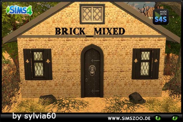  Blackys Sims 4 Zoo: Brick Mixed by sylvia60