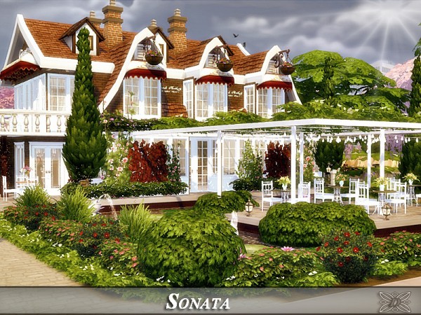  The Sims Resource: Sonata house by Danuta720