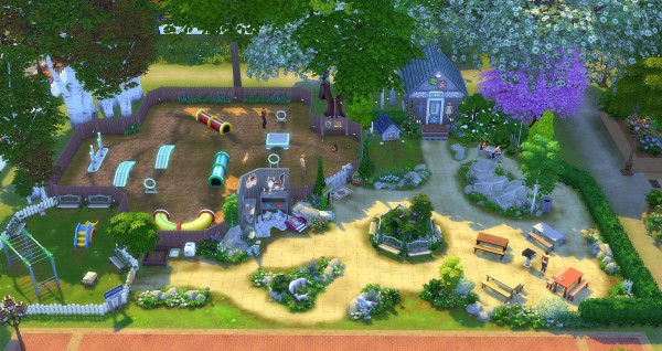  Studio Sims Creation: Parc Patoune
