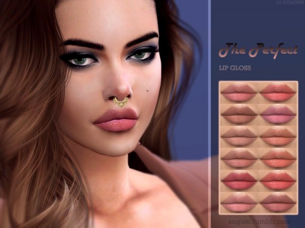  The Sims Resource: The Perfect lips by ANGISSI