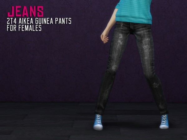  The Path Of Nevermore: RowansimsHeartbreaker hair retextured and pants