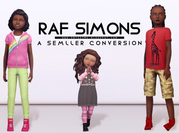  Onyx Sims: Semllers Raf Simons Rivets