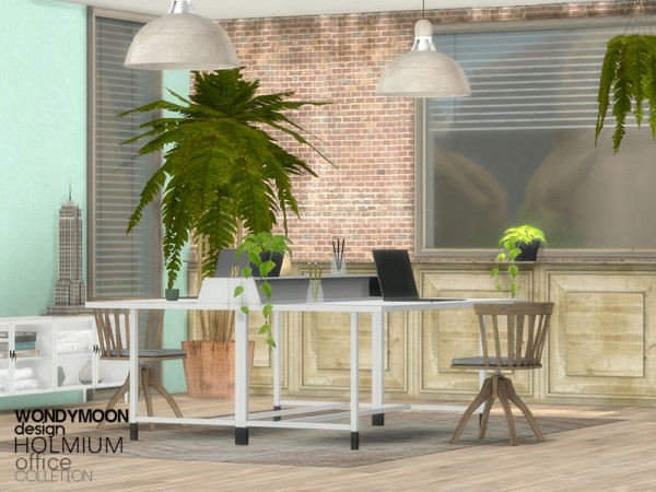  The Sims Resource: Holmium Office by wondymoon