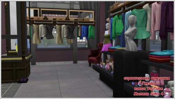  Sims 3 by Mulena: Clothing store Joseph