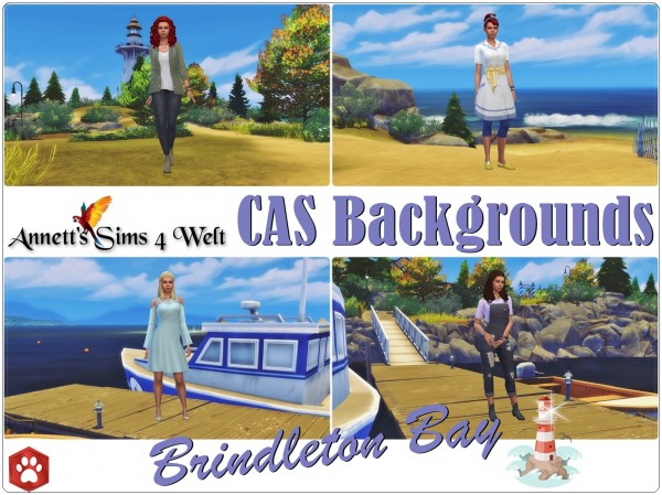  Annett`s Sims 4 Welt: CAS Backgrounds Brindleton Bay