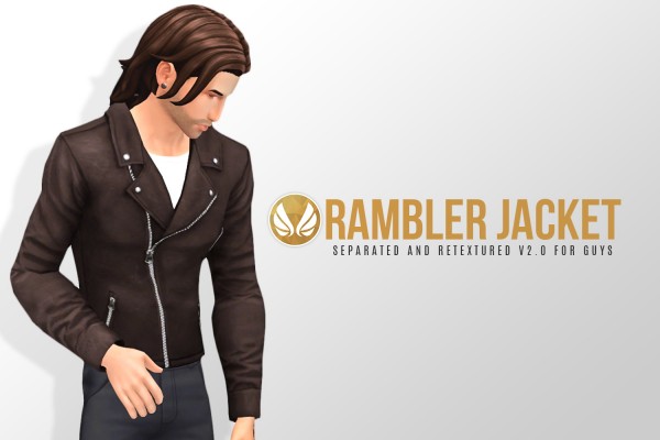  Simsational designs: Rambler Leather Jacket