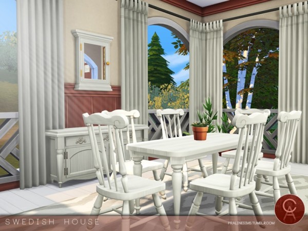  The Sims Resource: Swedish House by Pralinesims