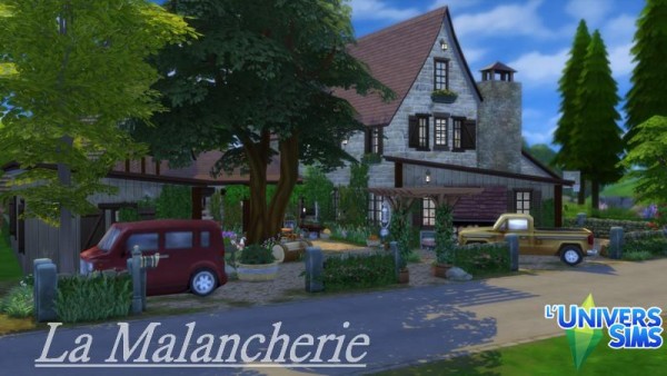  Luniversims: La Malancherie house by chipie cyrano
