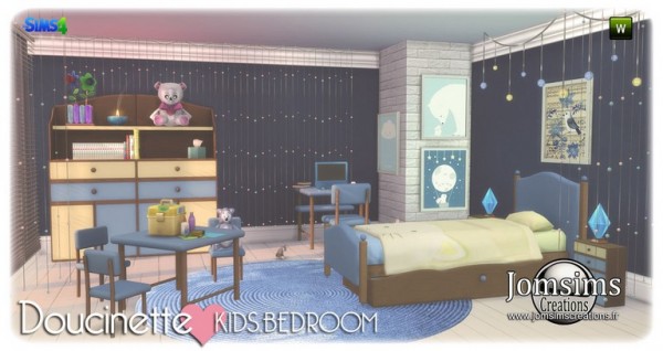  Jom Sims Creations: Doucinette kidsroom