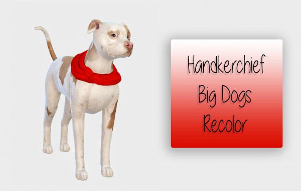  Simiracle: Handkerchief   Big Dogs  Recolor