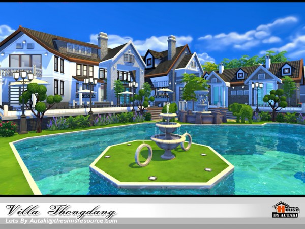  The Sims Resource: Villa Thangdang NoCC  by Autaki