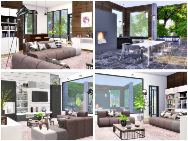  The Sims Resource: Contemporary villa   IV by Danuta720