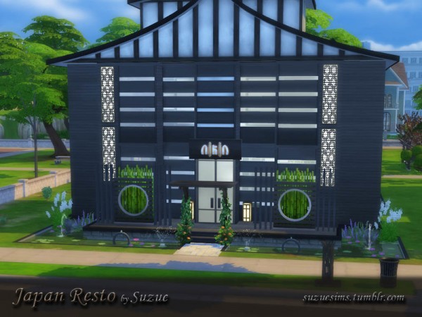  The Sims Resource: Japan Resto (NoCC) by Suzue