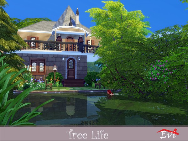  The Sims Resource: Tree life house by evi