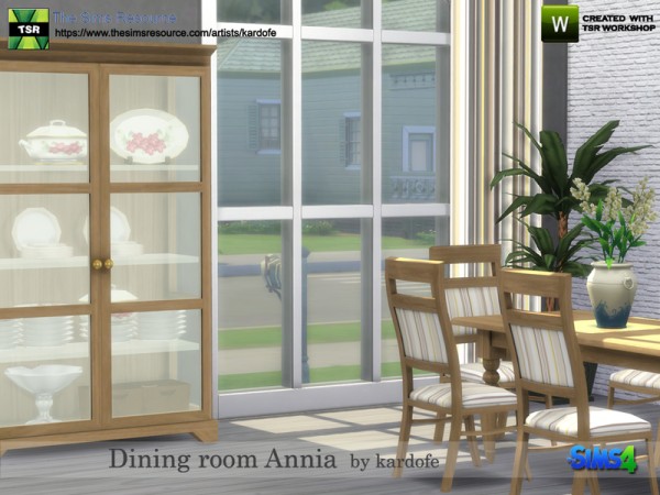  The Sims Resource: Diningroom Annia by Kardofe