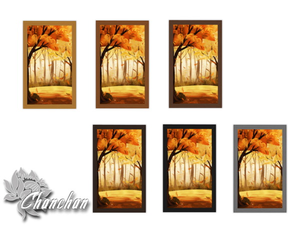  Sims Artists: Autumn Landscapes