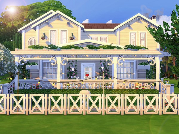  The Sims Resource: Dreamy Life house by MychQQQ