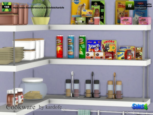  The Sims Resource: Cookware by kardofe
