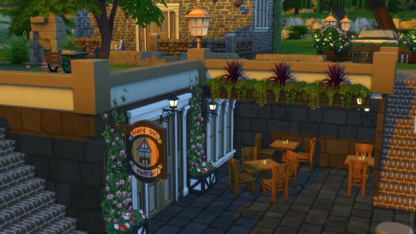  La Luna Rossa Sims: Entertainment Park Cafe
