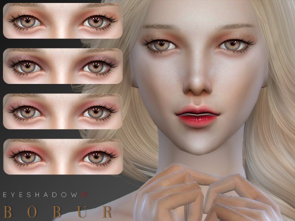  The Sims Resource: Eyeshadow 21 by Bobur