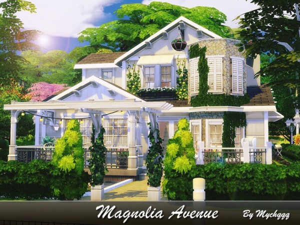  The Sims Resource: Magnolia Avenue by MychQQQ