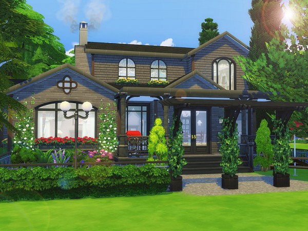  The Sims Resource: Suburban Dream house by MychQQQ