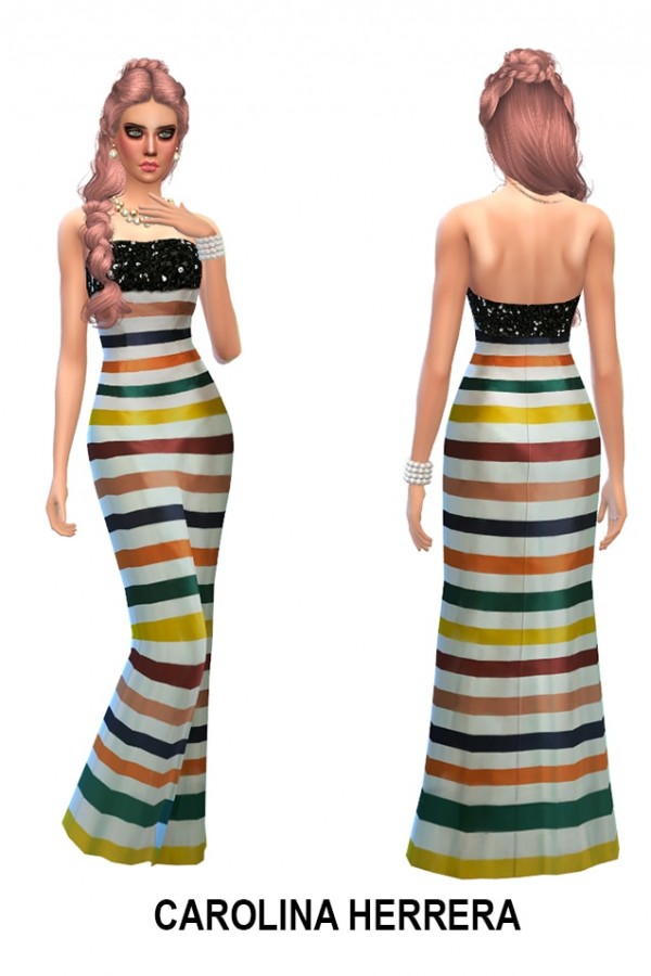  Dreaming 4 Sims: Gala dress by July