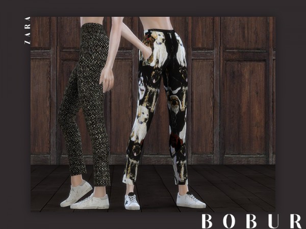  The Sims Resource: Zara pants by Bobur