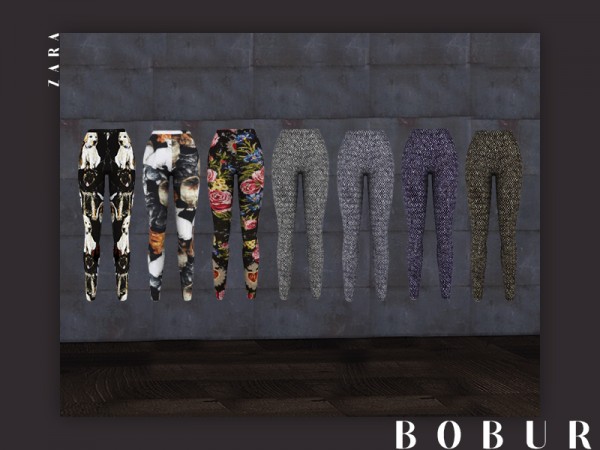  The Sims Resource: Zara pants by Bobur