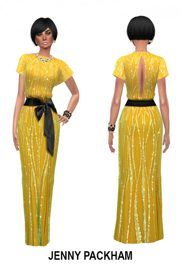  Dreaming 4 Sims: Gala dress by July