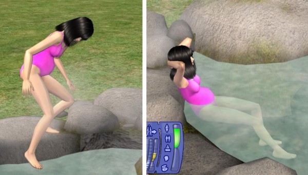 Mod The Sims: Pregnant sims can use hot springs by Darkwolf Jr
