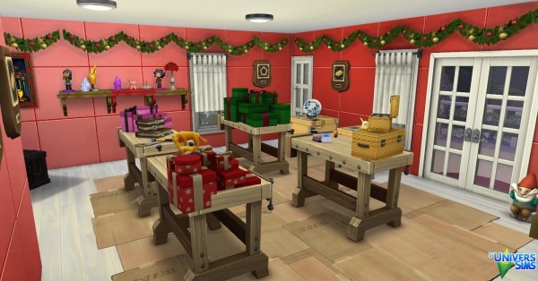  Luniversims: Santas Refuge and his store by Coco Simy