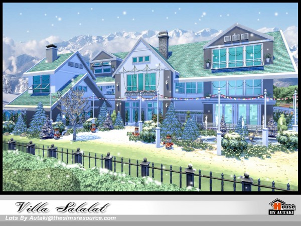  The Sims Resource: Villa Salalat by Autaki
