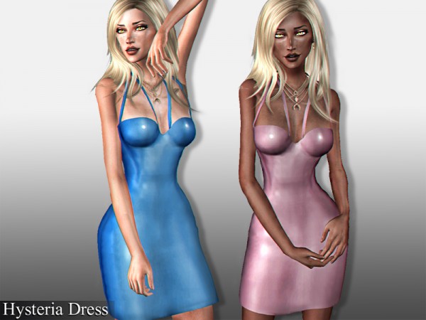  The Sims Resource: Hysteria Dress by Genius666