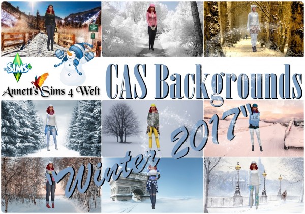  Annett`s Sims 4 Welt: CAS Backgrounds Winter 2017