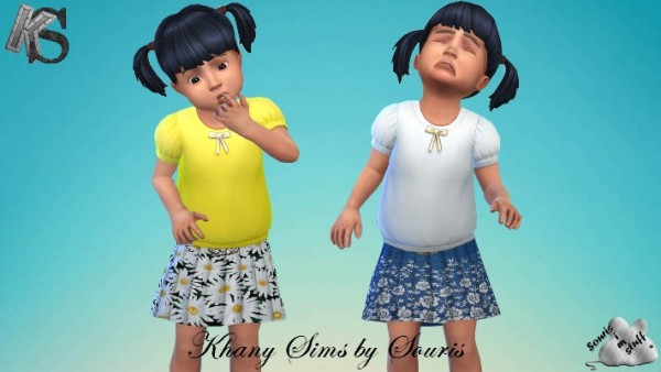  Khany Sims: Little girl skirt