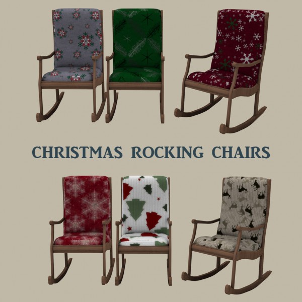  Leo 4 Sims: Christmas Rocking Chair