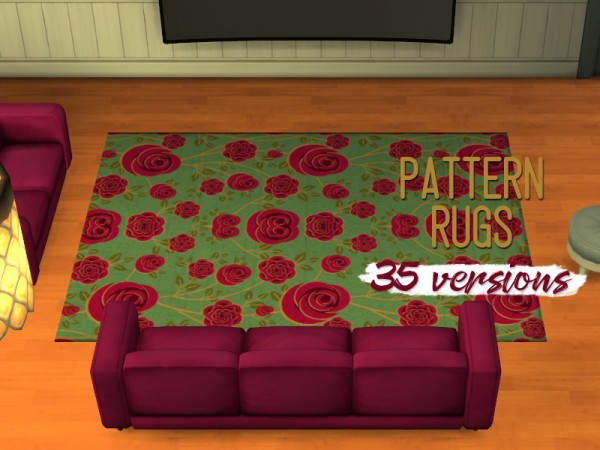  Simsworkshop: Pattern Rugs