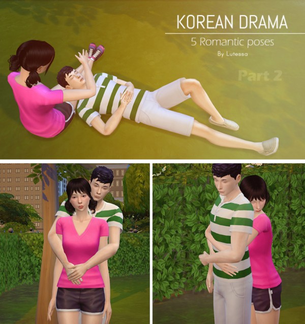  Lutessa: Korean drama romantic poses 2