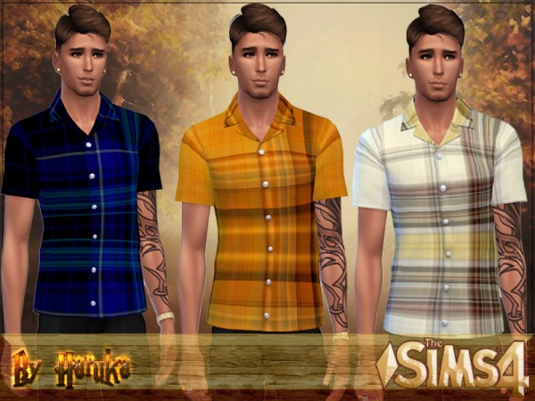 The Sims Resource: Cage shirt by Haruka23 • Sims 4 Downloads