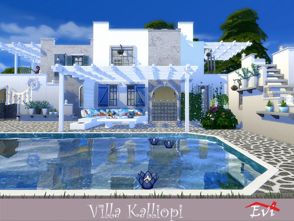  The Sims Resource: Villa Kalliopi by evi