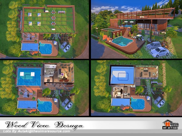  The Sims Resource: Wood View Design by Autaki
