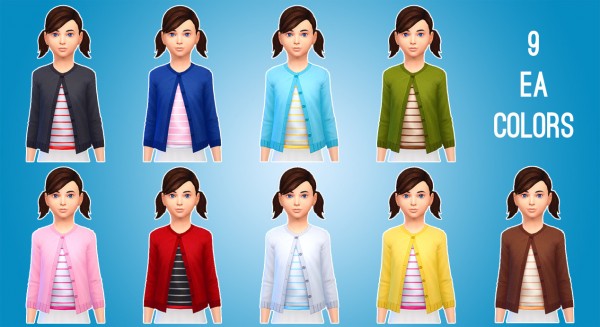  Mora Sims: Petit Collection   Sweater Top